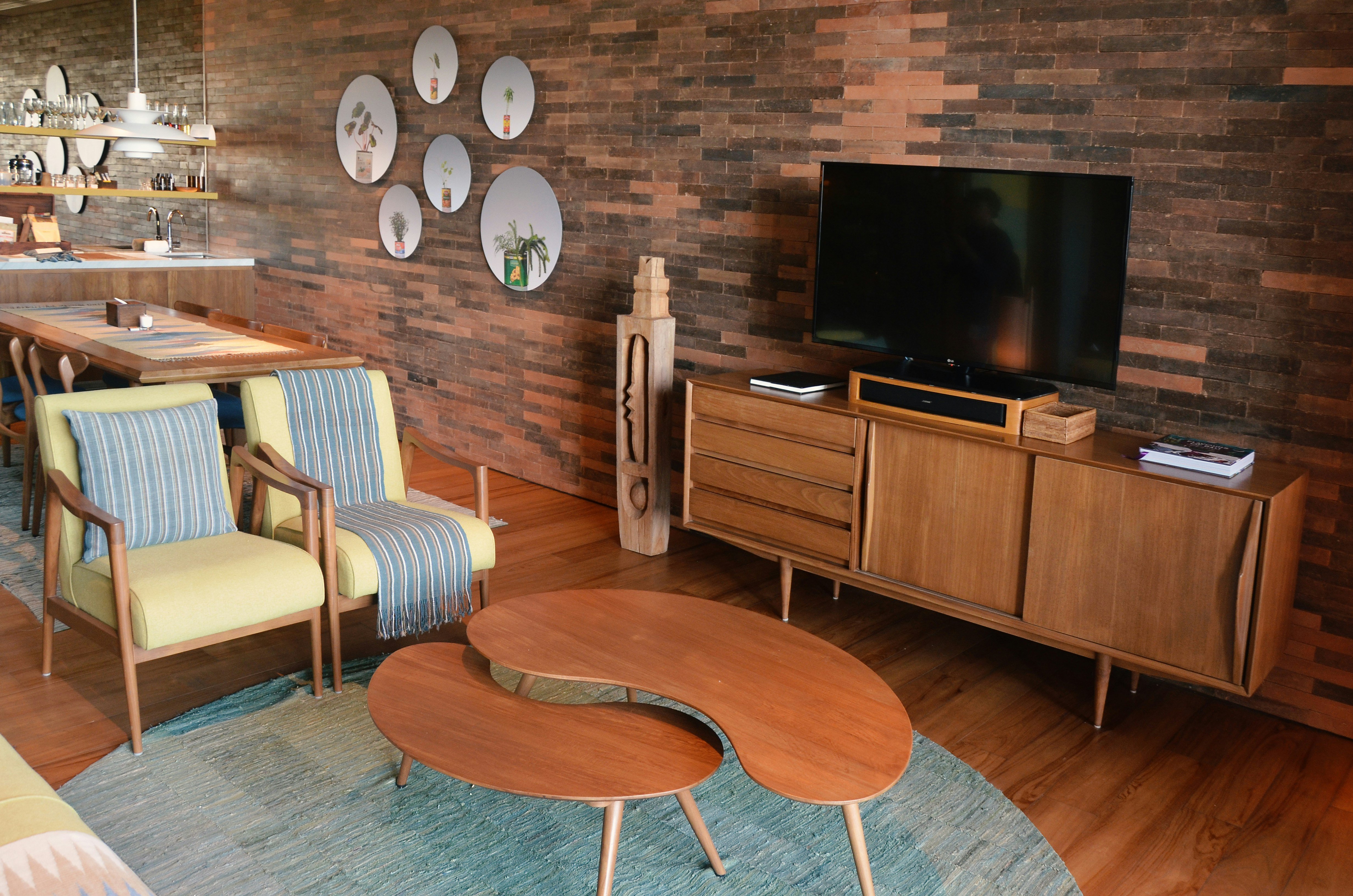 interior of beautiful palm springs vacation rental home